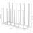 2 Piece 12 Boot Shoe Storage Rack Stand