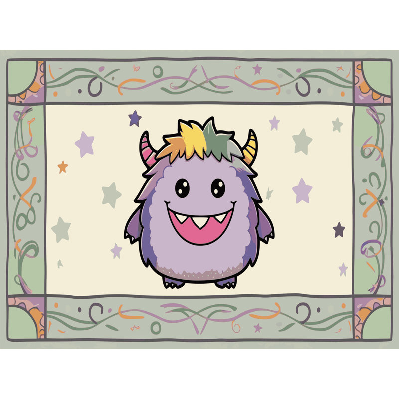 Tapis de vacances d'Halloween The Holiday Aisle®, Rectangulaire 8 pi x 10 pi