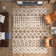 Hinsdale Machine Woven Polyester Area Rug in Brown/Ivory