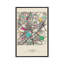 Athens, Greece Map 1 Piece Wall Art on Canvas-1767063977-1767063991