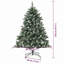 Artificial Christmas Tree with 150 LEDs 85 x 85 x 120 cm-2045842381