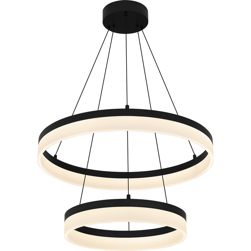 Vashtie Integrated LED Pendant Light, Oil Rubbed Bronze