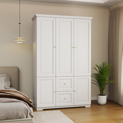 White Armoire Wardrobe Closet