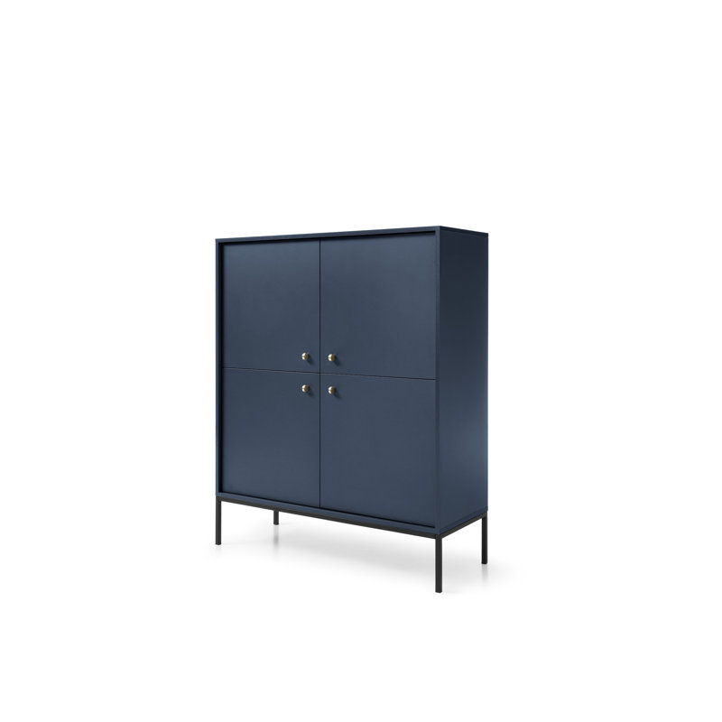Hankey 103cm Sideboard, Navy blue
