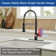 Pull Down Single Handle Kitchen Faucet with Accessories