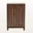 Nera Shoe Storage Cabinet in Walnut Brown Finish, 34.34'' H X 23.34'' W X 12.87'' D