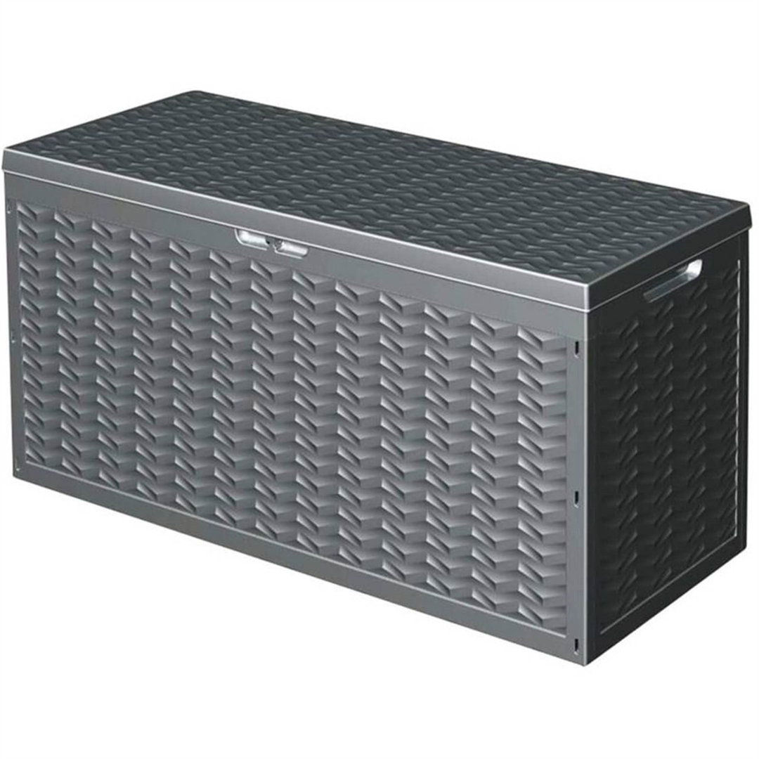 Dakota Fields Ailie 300L Gallon Water Resistant Polypropylene in Grey