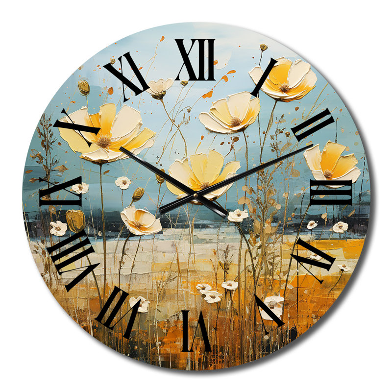 Horloge murale en métal Kewei, Moyenne