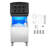 Commercial Ice Maker Storage Bin 250lbs Capacity Ice Storage Bin with Filter
