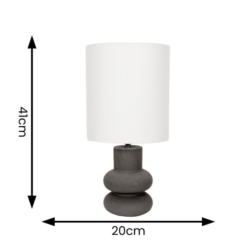 Jude Ceramic Table Lamp, No