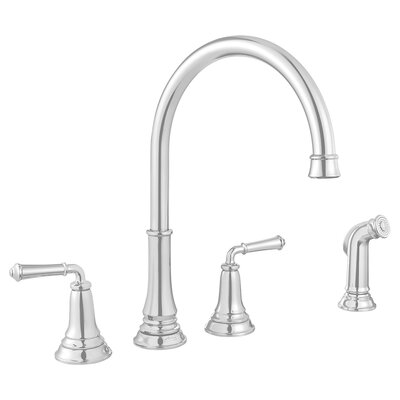 Delancey Double Handle Kitchen Faucet with Side Spray -  American Standard, 4279701.002