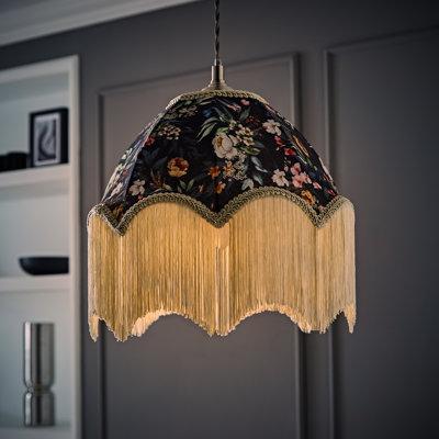 Clanton 17.5cm H Blended Fabric Empire Lamp Shade ( Slip-On )