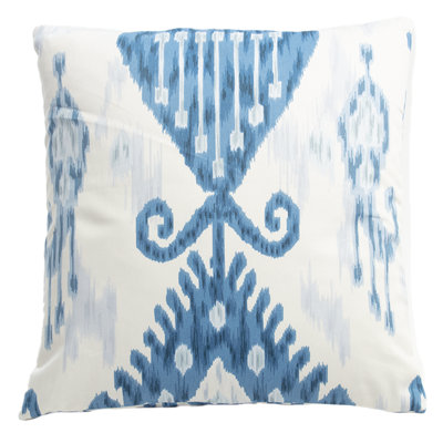 Ikat Reversible Throw Pillow