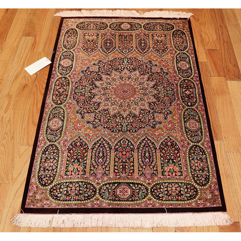 Persian Silk Oriental Area Rug