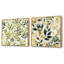 Ensemble de 2 tirages carrés Towcester - Floral & Botanicals-101860156-101860155