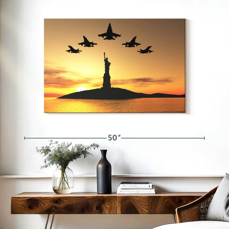 Mait NYC Air Force, 26" H x 39" W