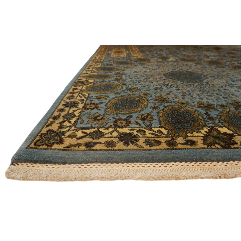 Extravagance Hand Knotted Oriental Area Rug, Rectangle 9' x 12'