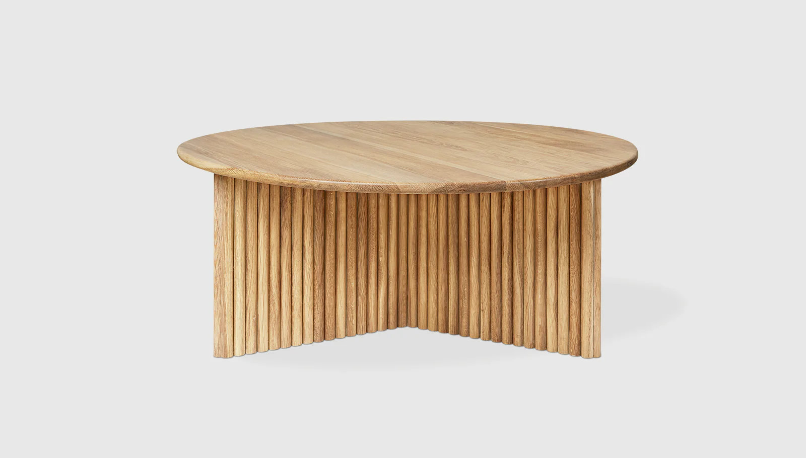 Odeon Coffee Table, White Oak