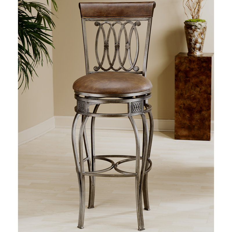 Tabouret de bar et de comptoir pivotant Westward, Tabouret de bar (siège d'une hauteur de 32,5 po)