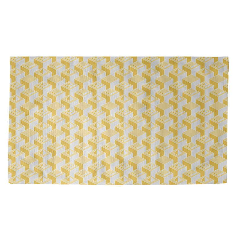 Jordao Geometric Indoor Rug, Rectangle 2' x 3'