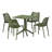 4-Person Outdoor Square Dining Set-1791275218