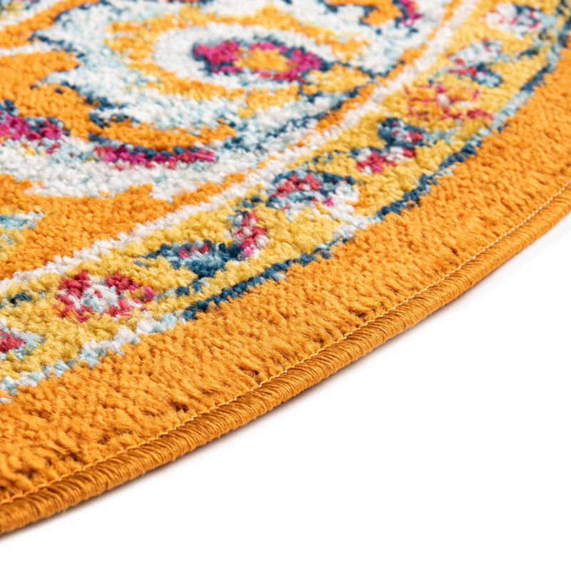 Hilley Oriental Indoor Rug, Oval 5' x 8'