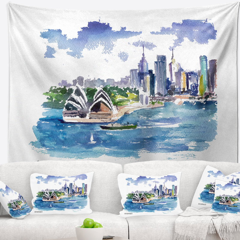 Polyester Tapestry, H 50 po x l 60 po