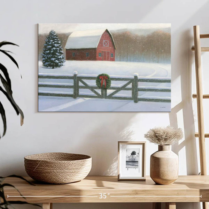 Affinité de Noël VI, H 16 po x l 24 po