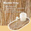 Plateau en marbre naturel ovale Guein-1271332726