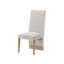 Ensemble de 2 chaises de salle à manger beige / naturel Stacey