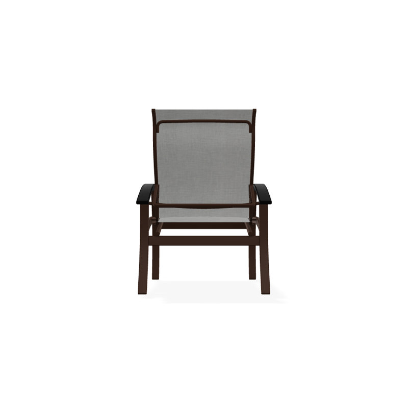 Chaise de patio Askar, Noir, Alliage Sunbrella®, Kona texturé