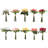 Rose Artificial Flowers - 24Pc Real Touch 11.5-Inch Fake Flower Set with Stems-230600276