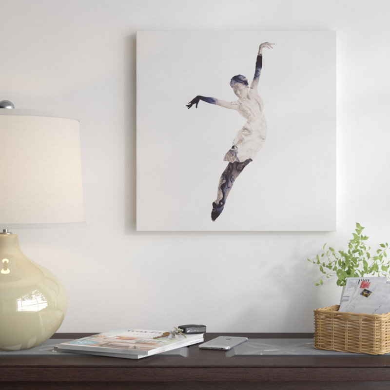 « float away ii », impression sur toile tendue, H 26 po x l 26 po x P 1,5 po