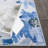 Caleel 852 Performance Machine Washable Floral Rug-240211708