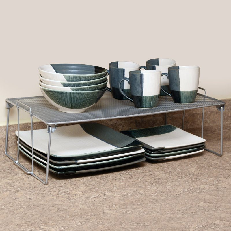 Steel Cabinet Shelving Rack, 6.5" H x 12" W x 22" D