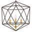 Astrid 3-Light Candle Style Geometric Chandelier-1750958985