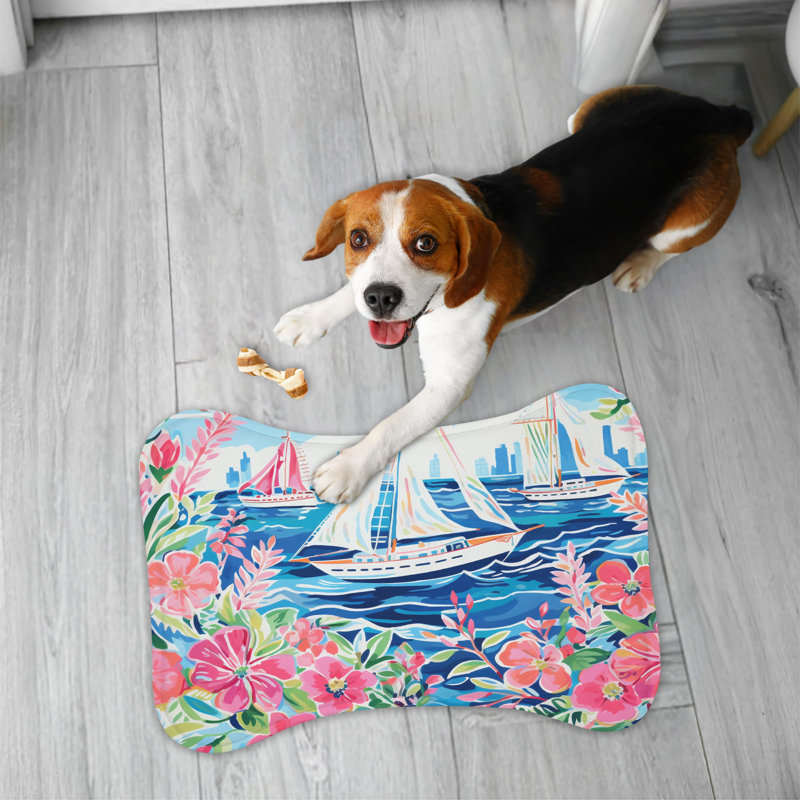 Tapis d'alimentation en os 1 pièce Trendy Marine Art