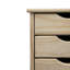 Commode de rangement à 6 tiroirs Akbota