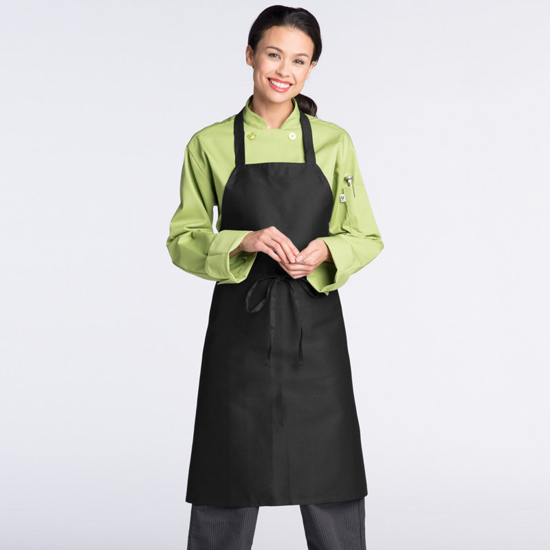 Solid Color Apron Sets, Black