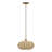 Aliane 1 Light Antique Gold Leaf Pendant