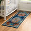Tapis oriental bleu / rouge-152160489