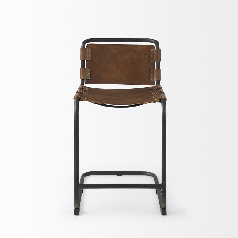 Tabouret de bar et de comptoir Otelia, Noir