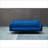 Sofas, Modern Navy Blue Velvet Sofa Bed for Small Spaces | Solid Wood+MDF | Navy Blue