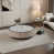 Blanc / beige / transparent
