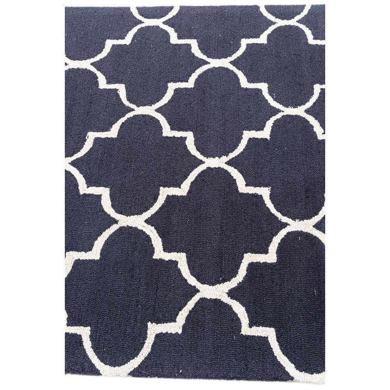 Tapis bleu marine Oberlin