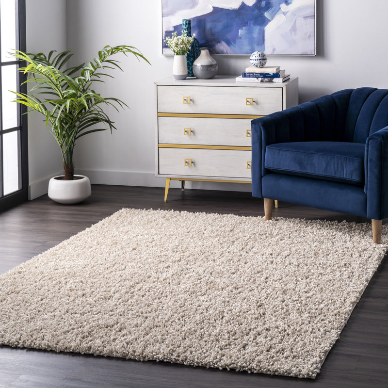 Tapis à poils longs Abbilyn, Rectangle 7 pi 10 po x 10 pi 10 po