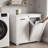 Dual-compartment Laundry Sorting Cabinet With Removable Liner Bags – Freestanding Hamper Organizer With Easy-access Door