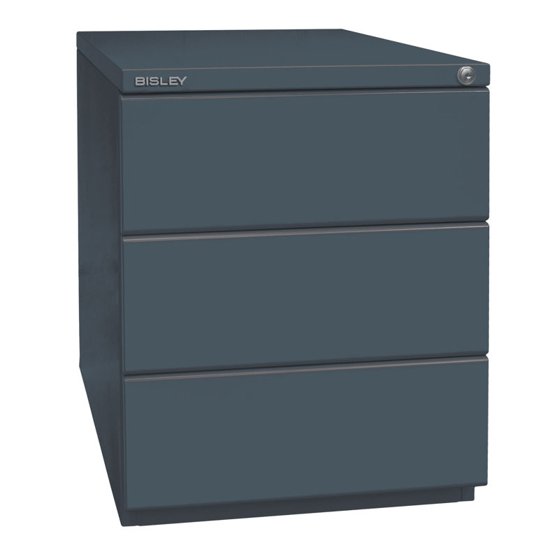 OBA 42.3 cm W 3 -Drawer Filing Cabinet, Anthracite grey