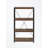 metal frame bookcase with 4-tier Open shelves