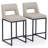 Cindina 26 Inch Fresh Look Upholstered Faux Leather Counter Height Bar Stools With Metal Frame-106360048-124553238